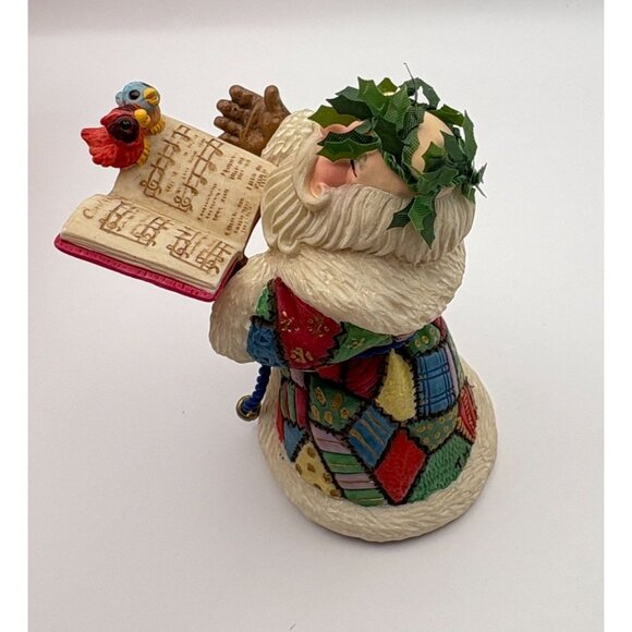 Hallmark Keepsake Toy Shop Serenade Christmas Tree Ornament Santa Claus Birds - Picture 6 of 11